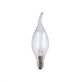 2W E14 LED Filament Bulbs B35L 2 COB 250 lm Warm White / Cool White AC 220-240 V 6 pcs