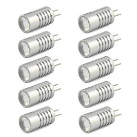 2W G4 LED Bi-pin Lights T 1 High Power LED 190 lm Warm White / Cool White DC 12 V 10 pcs