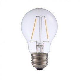 2W E26 LED Filament Bulbs A17 2 COB 200 lm Warm White Dimmable 120V 6 pcs