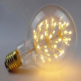 YouOKLight?2PCS E27 G80 3W 47-LED Decorative Bulb Warm White 3000K 130lm (AC220-240V)