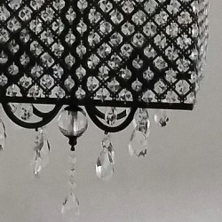 MAX:60W Traditional/Classic Crystal Painting Metal Chandeliers Living Room / Bedroom / Dining Room / Study Room/Office / Entry