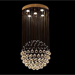 3 Modern/Contemporary / Traditional/Classic / Rustic/Lodge / / Vintage / Country / Island Crystal / LED Electroplated Metal