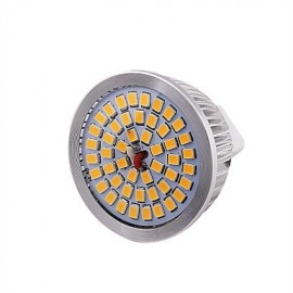 4PCS MR16 6.5W 600lm Warm White 3000K 48-SMD 2835 LED Spotlight (AC12V)