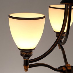 Retro Minimalist Ceiling Lamps European Style Bedroom Living Room Glass Ceiling Lamps Corridor Balcony Lamp