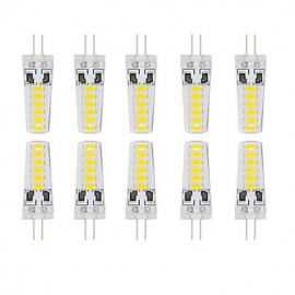 4W G4 LED Bi-pin Lights T 12 SMD 5730 280 lm Warm White / Cool White Waterproof DC 12 V 10 pcs