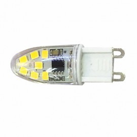 10 Pcs 3W G9 LED Bi-pin Lights T 14 SMD 2835 180-240LM Dimmable Warm White / Cool White Decorative AC220 V