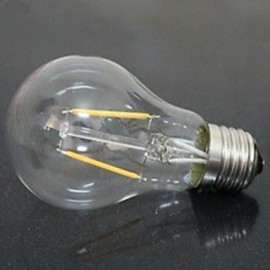 5pcs A60 2W E27 250LM 360 Degree Warm/Cool White Color Edison Filament Light LED Filament Lamp (AC85-265V)