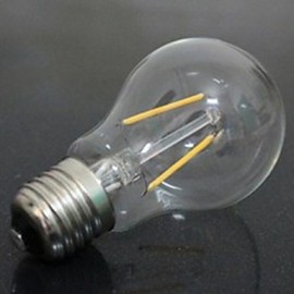 5pcs A60 2W E27 250LM 360 Degree Warm/Cool White Color Edison Filament Light LED Filament Lamp (AC85-265V)