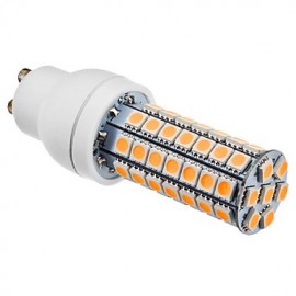 GU10 6W 63x5050SMD 510-550LM 3000-3500K Warm White Light LED Corn Bulb (220-240V)