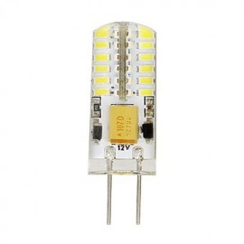 10PCS G4 48LED SMD3014 140-160LM AC110V/220V Warm White/White/Natural White Decorative / Waterproof LED Bi-pin Lights