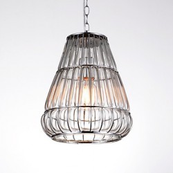 Modern/Contemporary Bulb Included Chrome Glass Chandeliers Living Room / Bedroom / Dining Room / Study Room/Office / Hallway