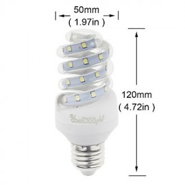 4PCS E27 9W 800lm Warm White/White Light 23 SMD 2835 LED Corn Lamps (AC 220V)