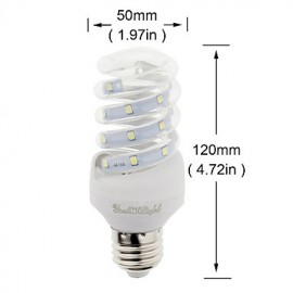 4PCS E27 5W 420lm Warm White/White Light 12 SMD 2835 LED Corn Lamps (AC 220V)