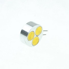 4 x G4 GU4 GZ4 MR11 3W 3xCOB LED 280LM White / Cold White / Warm White LED Spot Lights Light Bulb DC12V