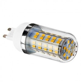 6W G9 LED Corn Lights T 80 SMD 2835 450-490 lm Warm White AC 85-265 V
