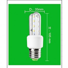 SD 3W LED Light E27 Screw Corn Lamp U-Type Ultra-Bright Indoor Energy-Saving Lamps