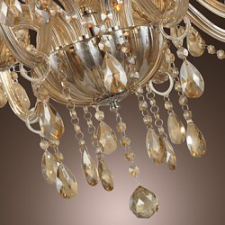 Chandelier Crystal Luxury Modern 2 Tiers Living 12 Lights