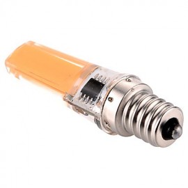 5Pcs Dimmable 5W E12 LED Bi-pin Light T 1 COB 400-500 lm Warm White / Cool White (AC 110-130 V)