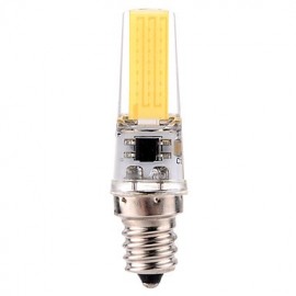 5Pcs Dimmable 5W E12 LED Bi-pin Light T 1 COB 400-500 lm Warm White / Cool White (AC 110-130 V)