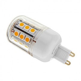 4W G9 LED Corn Lights T 30 SMD 5050 400 lm Warm White Dimmable AC 220-240 V