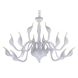 Modern Chandelier Light 18 Lights LED G4 White or Black Finish / Bulb Included/ Living Room / Bedroom
