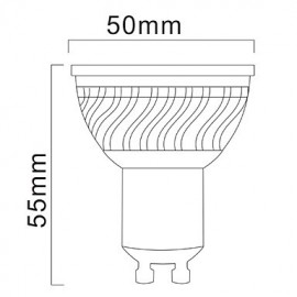 GU10 5 W 42 SMD 3014 400 LM Warm White MR16 Spot Lights AC 220-240 V