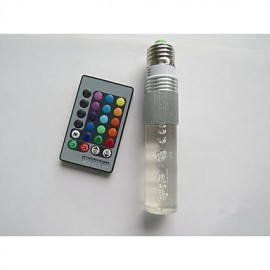 E27 B22 85V-265V 100-210Lm 3W RGB Crystal Spotlight Remote Control Lights 16 Full-color Lights