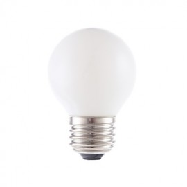 3.5W E26 LED Filament Bulbs G16.5 4 COB 300 lm Miky White Dimmable 120V 1 pcs