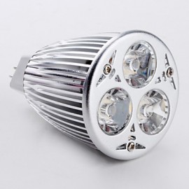 GU5.3(MR16) LED Spotlight MR16 3 High Power LED 540 lm Warm White DC 12 V