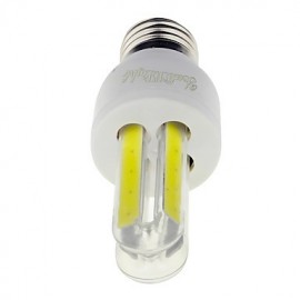 4PCS E27 3W 210lm 6000K 4-COB LED White Light Corn Lamp(AC85-265V)