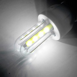 4PCS E27 3W 210lm 6000K 4-COB LED White Light Corn Lamp(AC85-265V)