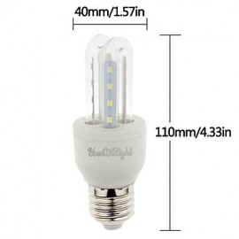 4PCS E27 3W 210lm Warm White/White Light 16 SMD 2835 LED Corn Lamps (AC 85-265V)