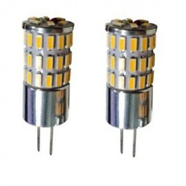 2PCS G4 48LED SMD3014 300-450LM 4.5W Warm White / Cool White / Natural White Decorative DC12V LED Bi-pin Lights