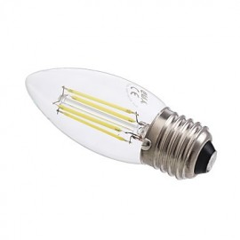 3.5W E27 LED Filament Bulbs B35 4 COB 400/350 lm Warm White / Cool White Dimmable AC 220-240 V 1 pcs