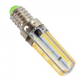 5W E14 / E17 / E12 / E11 / BA15D LED Corn Lights T 152 SMD 3014 480 lm Cool White Dimmable / Decorative AC110 / AC220 V 1 pcs