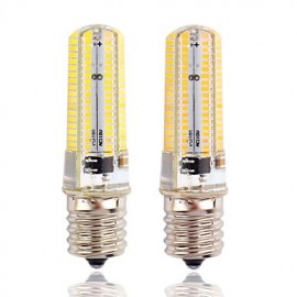 5W E14 / E17 / E12 / E11 / BA15D LED Corn Lights T 152 SMD 3014 480 lm Cool White Dimmable / Decorative AC110 / AC220 V 1 pcs