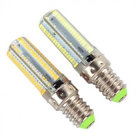 5W E14 / E17 / E12 / E11 / BA15D LED Corn Lights T 152 SMD 3014 480 lm Cool White Dimmable / Decorative AC110 / AC220 V 1 pcs