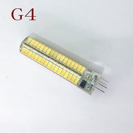 1 pcs G4/G9/BA15D 12W 136x5730SMD 900 LM Warm White / Cool White T Decorative Bi-pin Lights AC/180-240V/110-120V