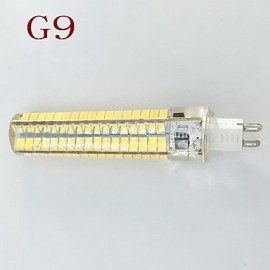 1 pcs G4/G9/BA15D 12W 136x5730SMD 900 LM Warm White / Cool White T Decorative Bi-pin Lights AC/180-240V/110-120V