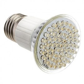 E27 3.5W 60-LED 350-400LM 3000-3500K Warm White Light LED Spot Bulb (85-265V)