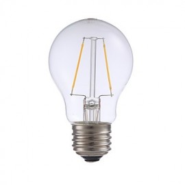 2W E26 LED Filament Bulbs A17 2 COB 200 lm Warm White Dimmable 120V 1 pcs
