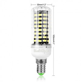 6PCS High Luminous E27 E14 220V 80*SMD5733 LED Corn Bulb 9W Spotlight LED Lamp Candle Light