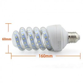 Energy Saving Spiral Led Corn Light 15W E26/E27 Base AC 85-265V 2835 SMD White/Warm White Retro Style