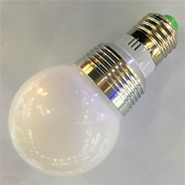 E26/E27 Colorful RGB Remote Control Bulb 3W