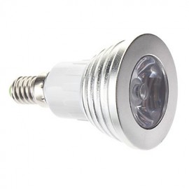 E14 3W 1 High Power LED 180 LM MR16 Remote-Controlled LED Spotlight AC 85-265 V