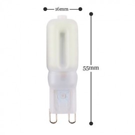 3W G9 LED Corn Lights T 22LED SMD 2835 400lm Warm White / Cool White Decorative 220V/110V 1pcs