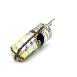 2W G4 LED Bi-pin Lights 24 SMD 3014 90~110 lm Warm White DC 12 V