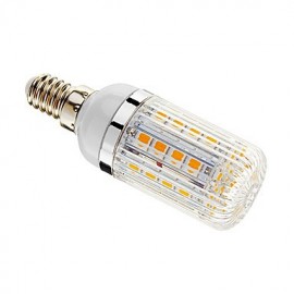 5W E14 LED Corn Lights T 36 SMD 5050 480 lm Warm White Dimmable AC 220-240 V