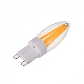 Marsing Dimmable G9 3W 300lm COB Warm White Light / Cool White Light 2650-2850K/5500-6000K 360 Degree Beam Angle LED Bi-pin Filament Bulb(AC220-240V)