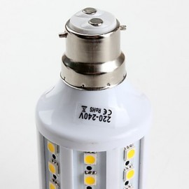 9W B22 LED Corn Lights T 60 SMD 5050 800 lm Warm White V